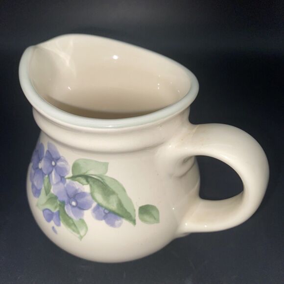 Pfaltzgraff Garden Party 4” Creamer Syrup Pitcher - Replacement Floral - Picture 7 of 14